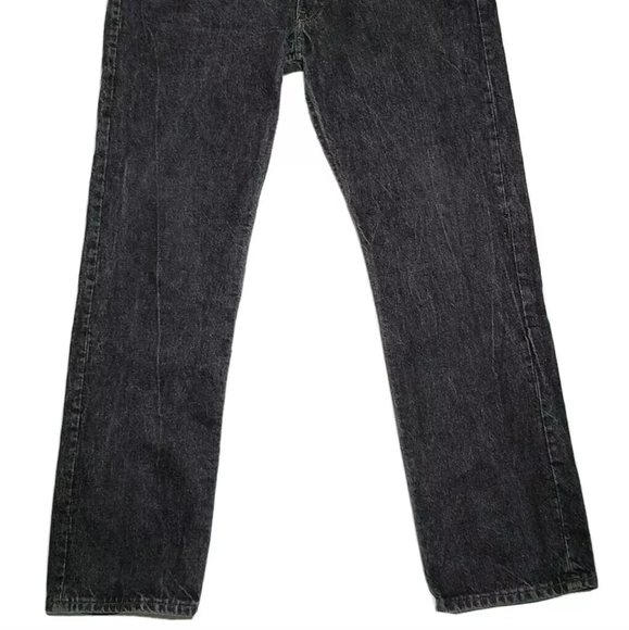 Vintage 90s Levi's 501 Denim Jeans 33x32 High Rise - Picture 7 of 7